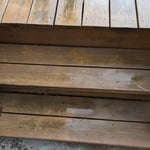 Deck staining