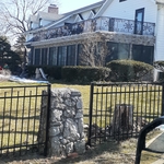 I build the sun room put the railings up. I installed the doors and windows an I did the trim around the windows and I redid the siding on the house.