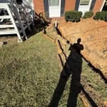 Drain Pipe Installation - Exterior Project