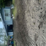 Concrete driveway