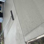 Concrete driveway