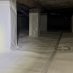 Finished Encapsulation and Dehumidifer Install