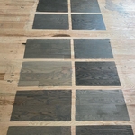 Step 2 in our sand and finish process