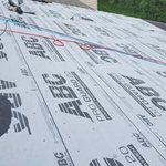 Laying of Syntactic underlayment.