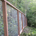 Cedar fence