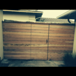 Cedar fence