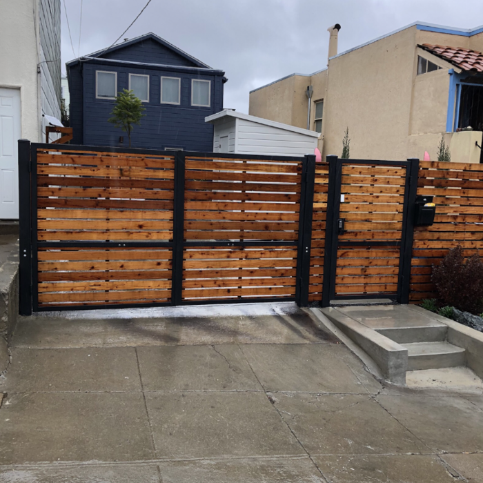 Cedar fence