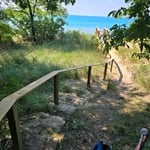 Beach Handrail and steps