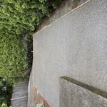 Exposed aggregate addition to previous existing concrete