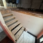 Stair case and banister