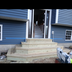 Front door steps