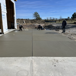 Garage concrete floor