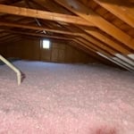 New Blown-in insulation