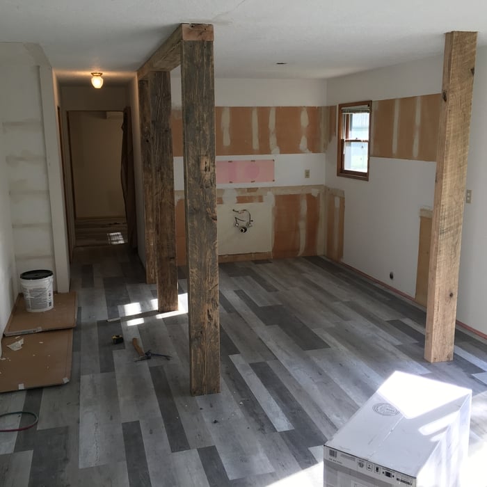 Retor Style Kitchen Remodel