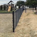 Chain link fence