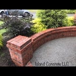 red brick wall