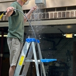 Cleaning of the Duct from the vent outside