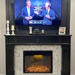 Custom Electric Fireplace