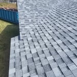 Valley to leading edge new roofing install.