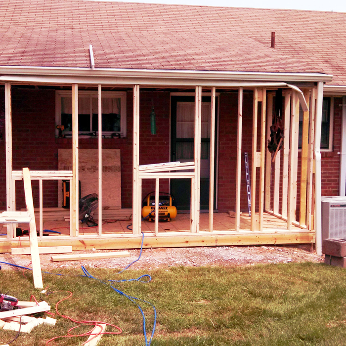 Framing the new room
