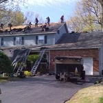 Old roof replaced with new 30-year Architectural Shingle