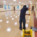Floor waxing