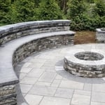 20x20 pátio whit seater and fire pit