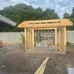 Framing / Concrete pad