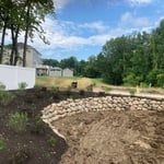 Boulder Wall Installation