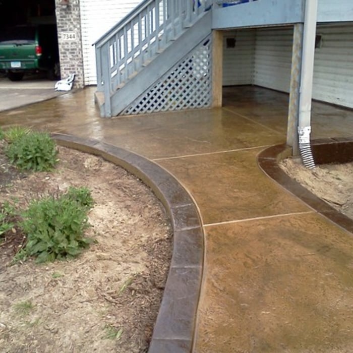 Stamped Patio