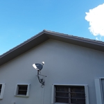 Side 1 of the home, before any work has been completed.