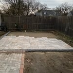 walkway and gazebo