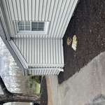 Mulch flower beds