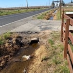 Driveway Culvert Pipe Repair