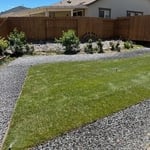 Sod placement