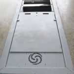 Tornado Storm Shelter Installed in the Garage