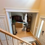 Finished trim work