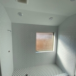 Herringbone bone accent 3x6 subway tile install