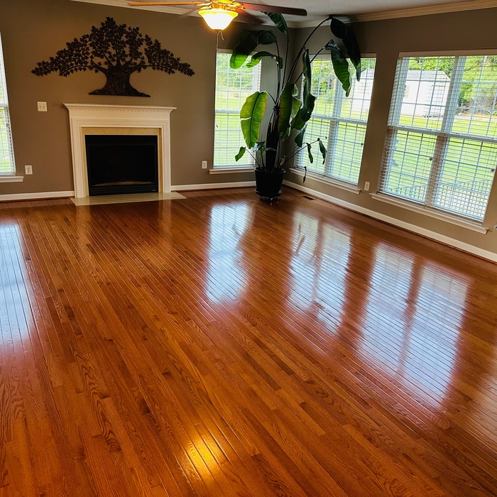 New hardwood install