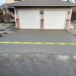 Concrete driveway replacement