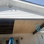 Porch ceiling