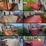 Stain deck