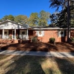 Re-straw flower beds