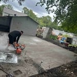 Garage slab