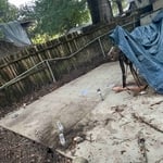 Garage slab