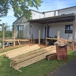 New deck