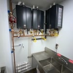 Yearly maintenance on tankless water heaters that were installed by us in 2019.