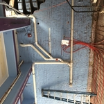 4 zones of radiant heat/ 1 zone of baseboard heat. This unit is also a tankless water heater.