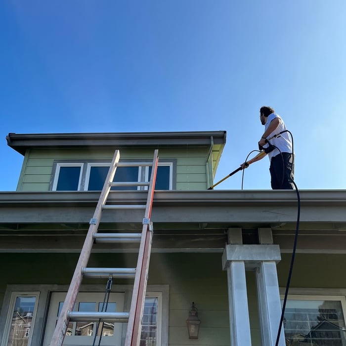Pressure Washing Project