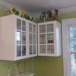 New display cabinets.